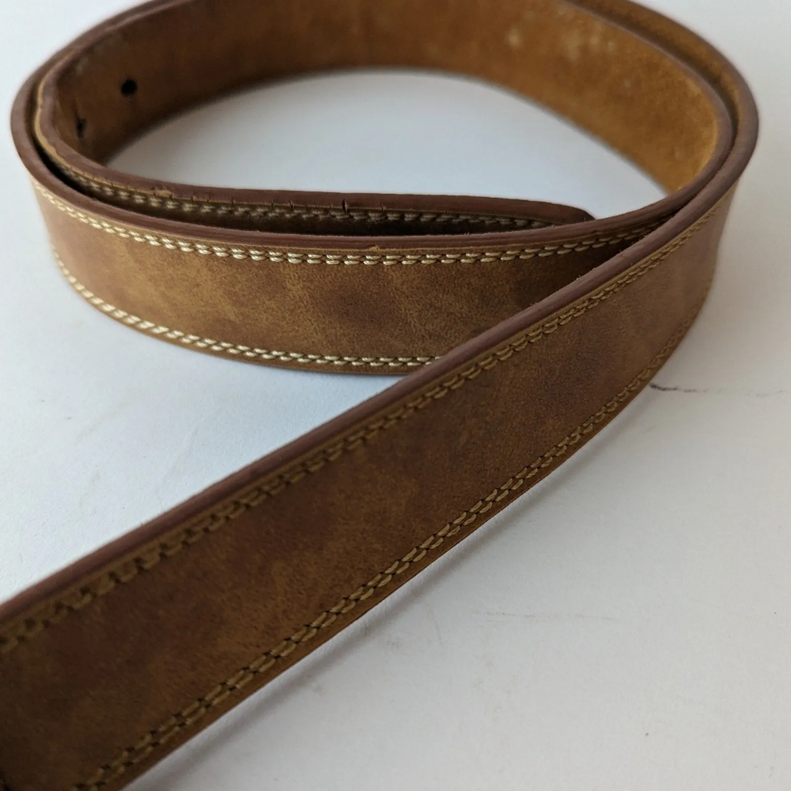 Keith Daniels Leather Belt / 42