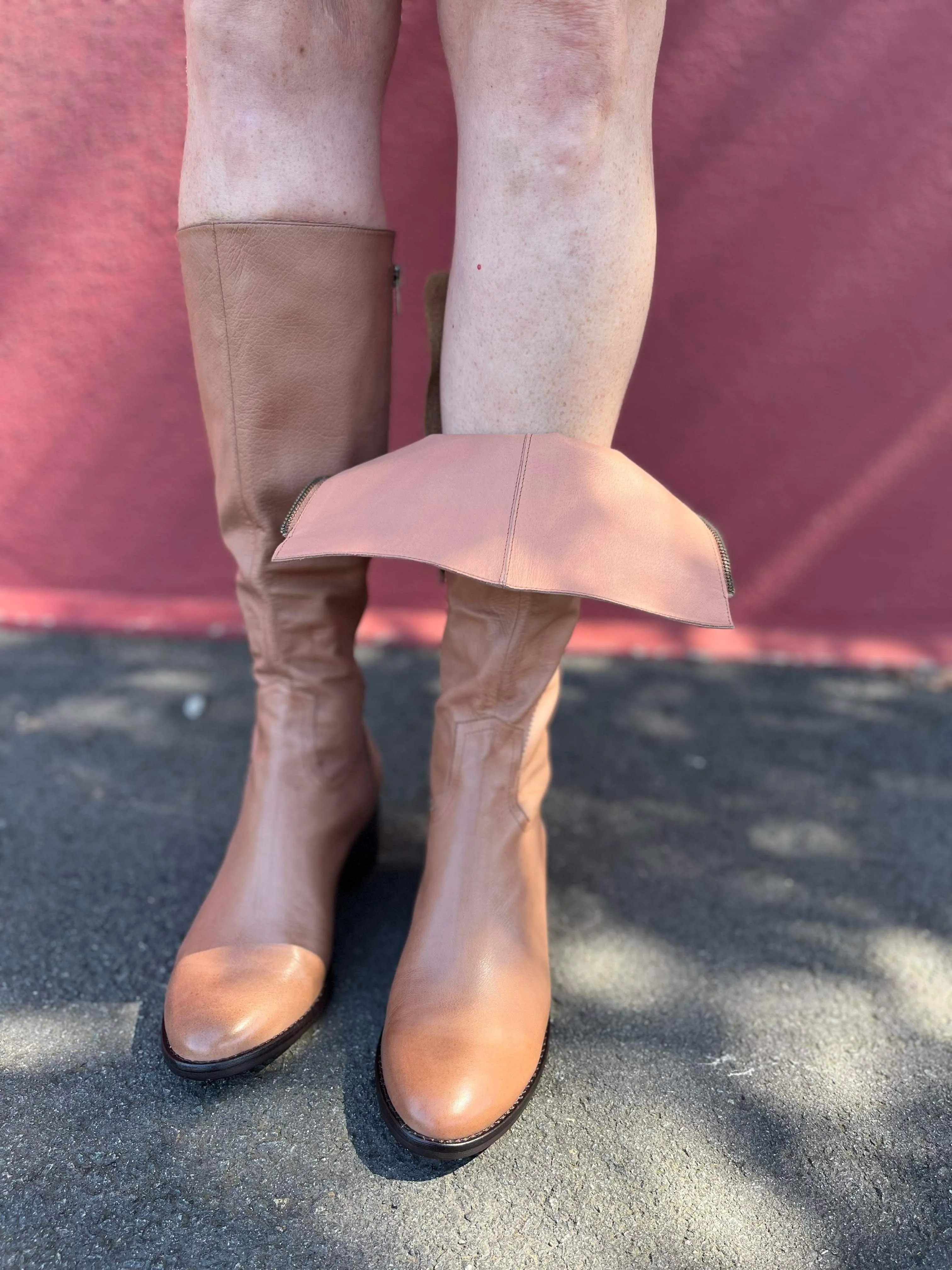Pector Long Boots - Cognac
