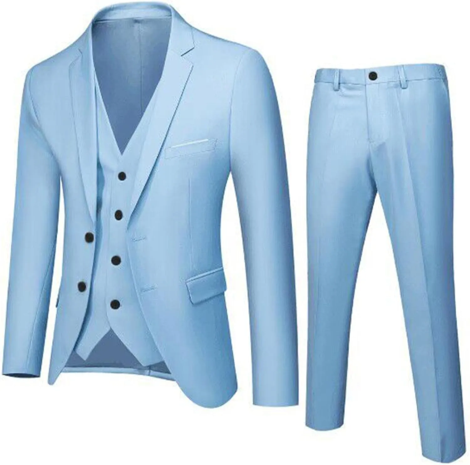Tuxedo for Men 3 Suit Business Wedding Party Jacket Vest & Pants Coat Mens Tuxedo Tuxedo for Men MenS Tuxedo for