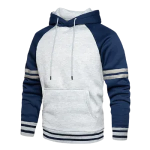 West Louis Thick Pure Color Velvet Fabrics Hoodie